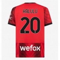 AC Milan Pierre Kalulu #20 Hemmatröja 2023-24 Kortärmad